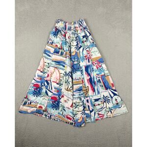 True Destinations Wide Leg Pants Women’s Small Resort Wear Vacation Travel Boho